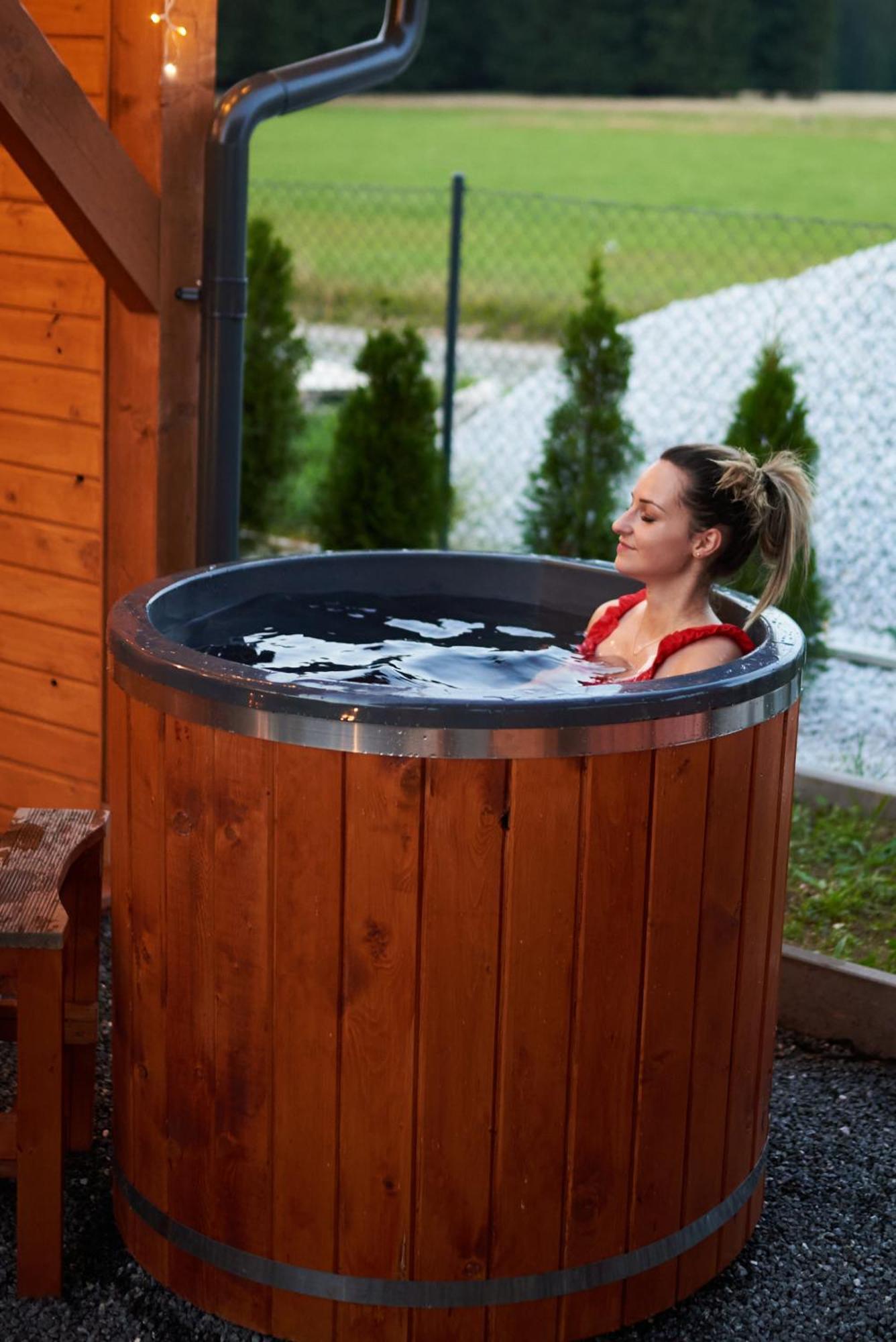 Osada Orlica Klimatyczne Domki Z Widokiem Na Gory I Termalnym Spa Sauna Jacuzzi 4 Km Od Zieleniec Ski Arena Лясувка Екстер'єр фото